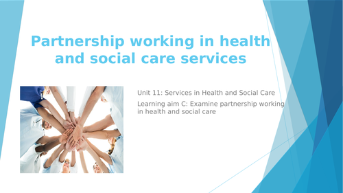 Team work in health and social care | Teaching Resources