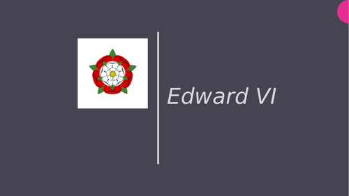 1C - AQA A Level History - Recovery/Revision SOL - Edward VI + Mary I ...