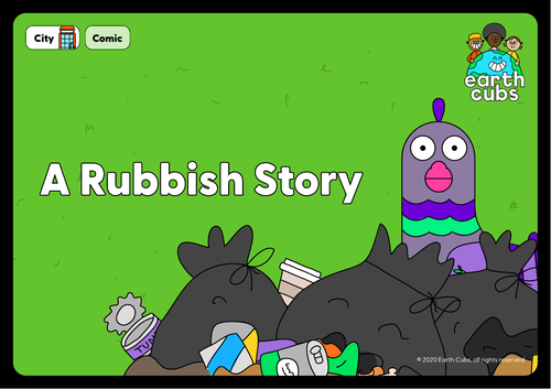 Comic - A Rubbish Story | Teaching Resources