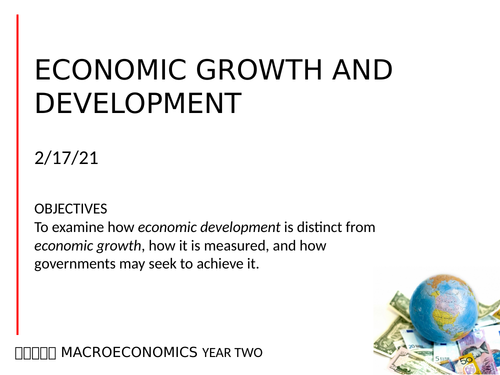 AQA A-level Economics (new spec) Entire Year 2 Macroeconomics Course in 20 Powerpoint Presentations