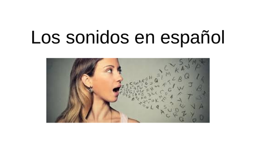 Sounds in Spanish