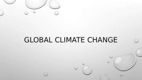 AQA Chemistry GCSE C9 - Chemistry of the atmosphere | Teaching Resources