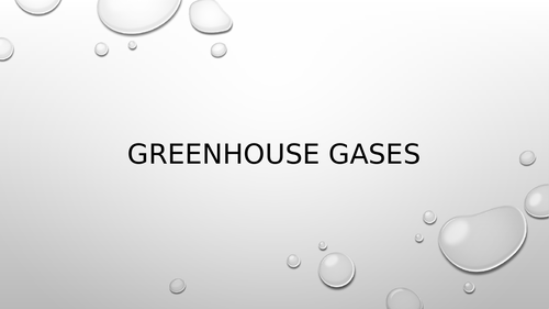 AQA Chemistry GCSE C9 - Chemistry of the atmosphere | Teaching Resources
