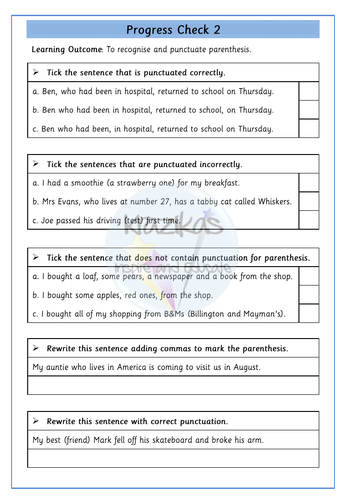 parenthesis-brackets-commas-dashes-teaching-resources