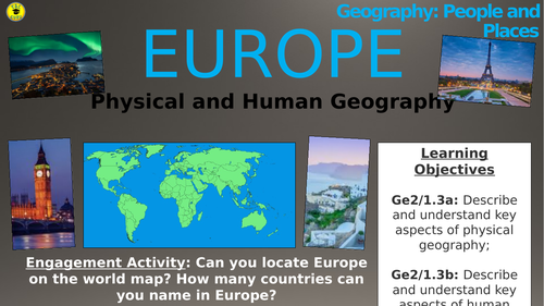 Europe: Physical and Human Geography (People and Places)