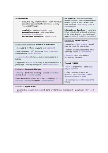 Attachment - Stages of Attachment