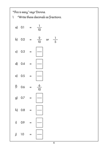 Let’s Practise Decimals (9-12 years) | Teaching Resources