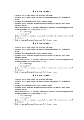 AQA GCSE Physics (9-1) - P3.5 Big energy issues FULL LESSON | Teaching ...