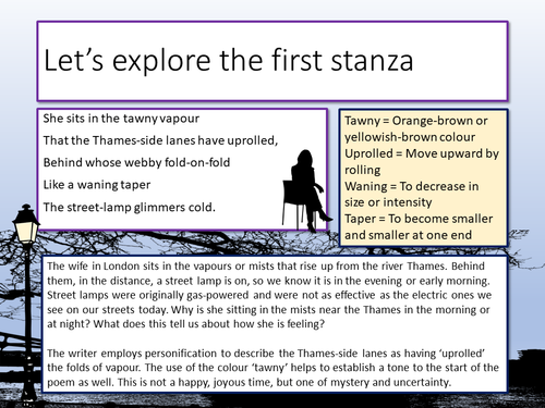 A Wife in London Thomas Hardy | Teaching Resources