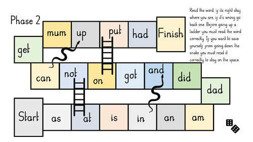 Phase 2 Phonics Games | Teaching Resources