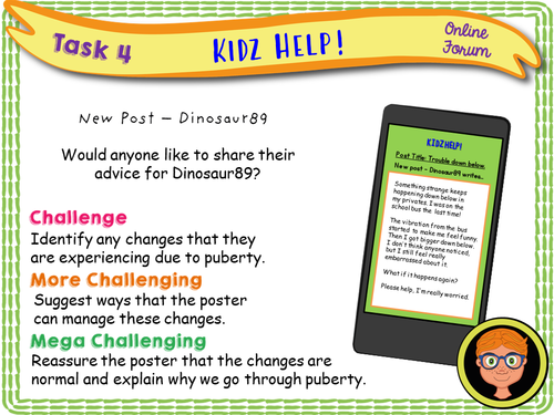 Boys' Puberty - Growing Up | Teaching Resources