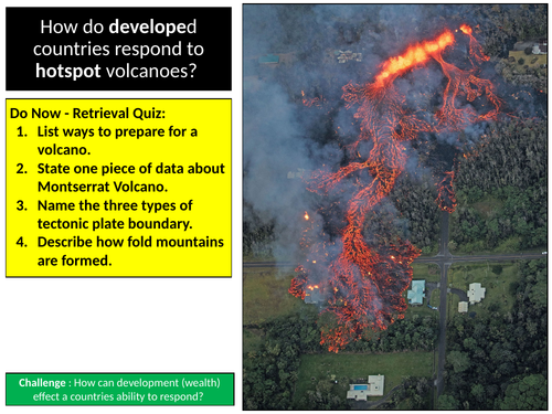 Volcano Developed Country