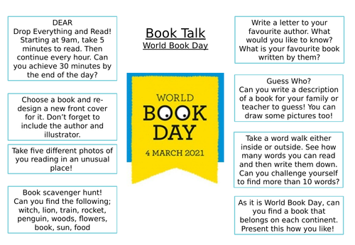 World Book Day | Teaching Resources