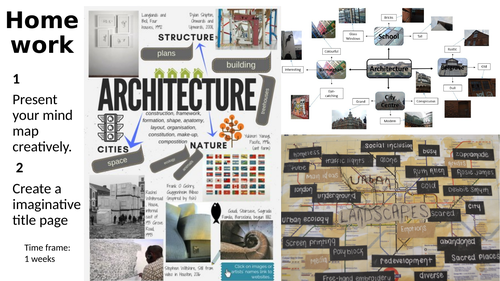 Architecture project artist introduction response - Sunga Park (watercolour and fineliner)