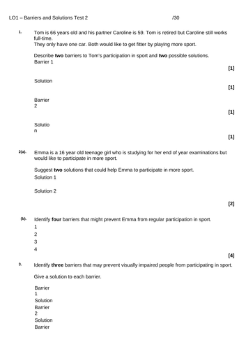 OCR SS- Unit RO51 LO1 Tests