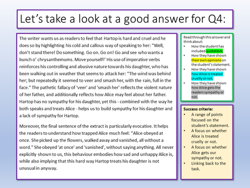 Aqa English Language Paper 1 June 2019 Teaching Resources