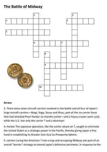 The Battle of Midway Crossword