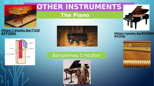 Ks2 Music session 16 Instruments in the orchestra- Piano/Guitar ...