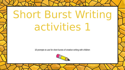 short-writing-burst-activities-1-teaching-resources