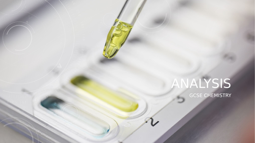 AQA GCSE Chemistry: Analysis (C11)