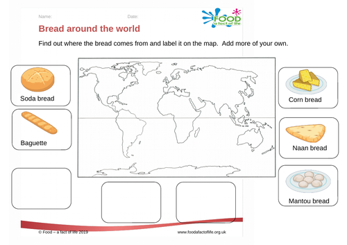 The Bread Stories Breads Around The World Teaching Resources 3102