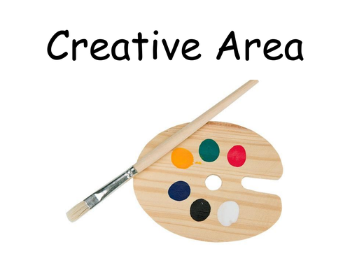 Classroom area labels for early years or reception settings A4 colour ...