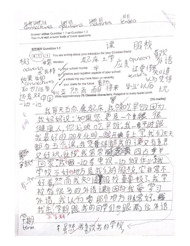 essay on mandarin language