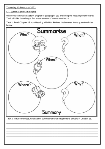 Edward Tulane Complete Guided Reading Pack Week 5-8 - Year 3 | Teaching ...