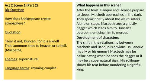 macbeth the dagger speech