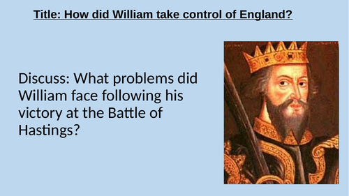 Medieval Power KS3 SOW | Teaching Resources