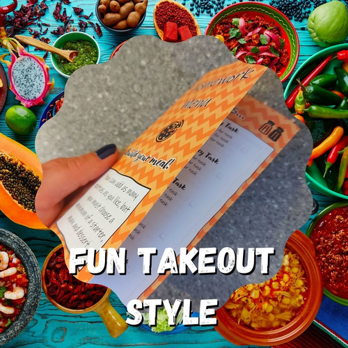 Editable | Homework Takeaway Menu Template | Pupil Choice | Teaching ...