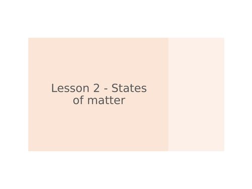 AQA GCSE Physics (9-1) - P6.2 States of matter FULL LESSON