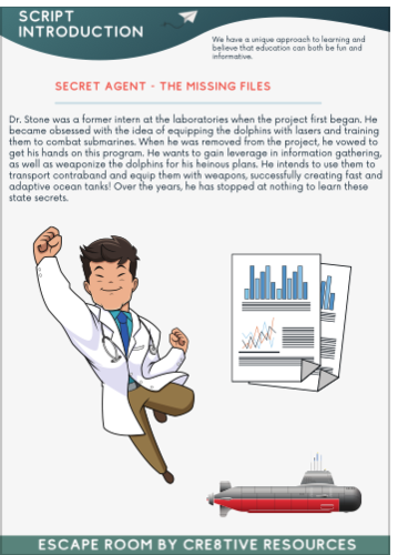 Secret Agent Script | Teaching Resources