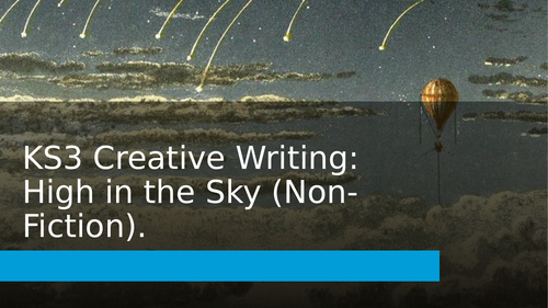 non-fiction-creative-writing-sow-teaching-resources