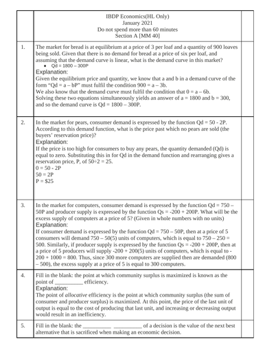 IBDP Economics HL Exam paper +MCQ Practice with answers | Teaching ...