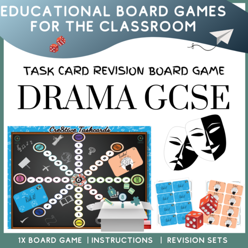 Drama GCSE Revision Board Game | Teaching Resources