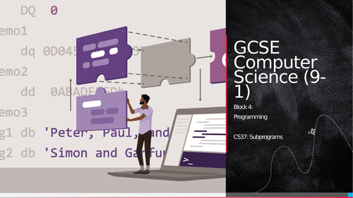 OCR GCSE CS - CS37: Subprograms