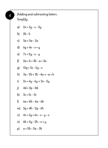 simple algebra problem