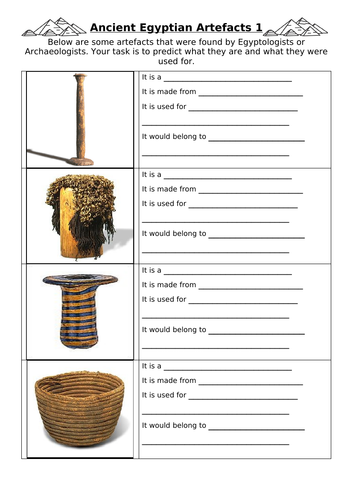 The Ancient Egyptians - KS2 History | Teaching Resources