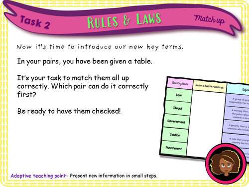 Rules and Laws | Teaching Resources