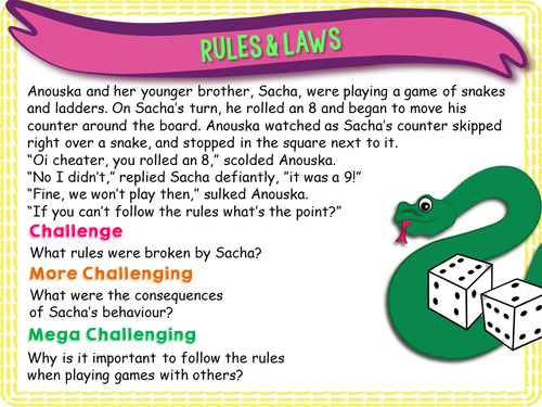 Rules and Laws | Teaching Resources