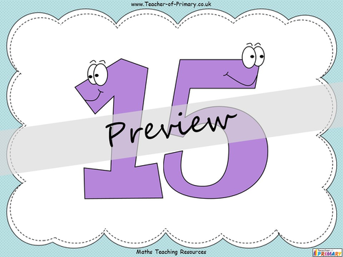 Counting to 20 eyfs teaching resources