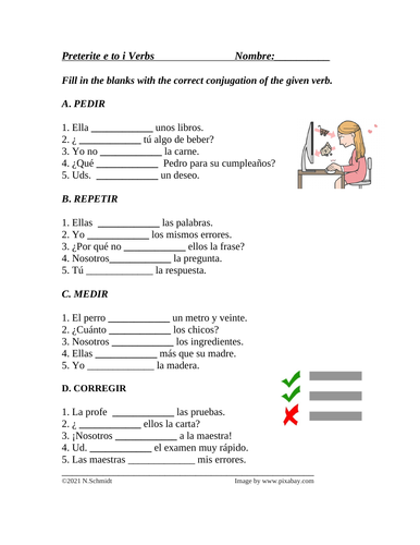 spanish-e-to-i-preterite-verbs-worksheet-medir-pedir-repetir