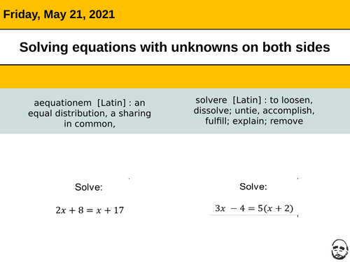 solving-equations-with-unknowns-on-both-sides-teaching-resources