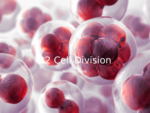 AQA GCSE Biology (9-1) B2 Cell division - REVISION LESSON