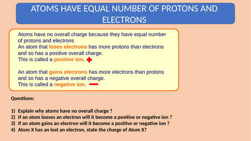 Ionic Bonding - KS3, KS4, GCSE