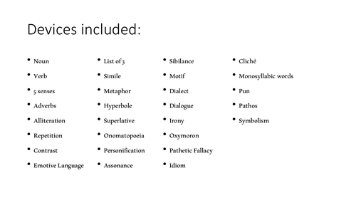 language-and-structural-techniques-help-sheet-language-and-structural