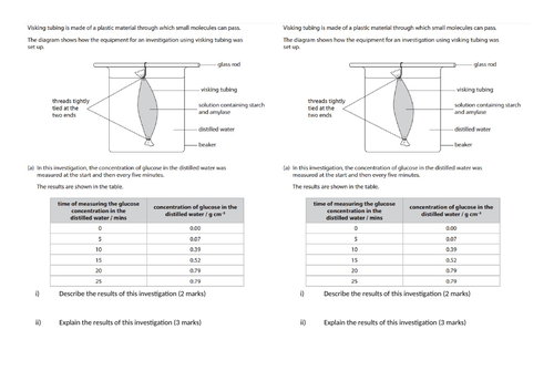 AQA combined science trilogy Biology GCSE Topic 1 (B1-B2) Cells and ...