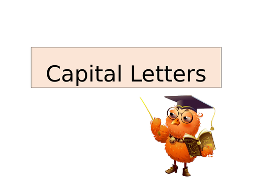 How to use CAPITAL LETTERS Correctly