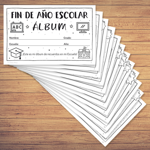 Fin de Año Escolar - Álbum | Teaching Resources